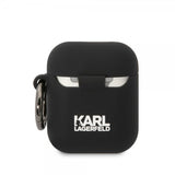 Karl Lagerfeld AirPods 1/2 Skal 3D Logo Svart