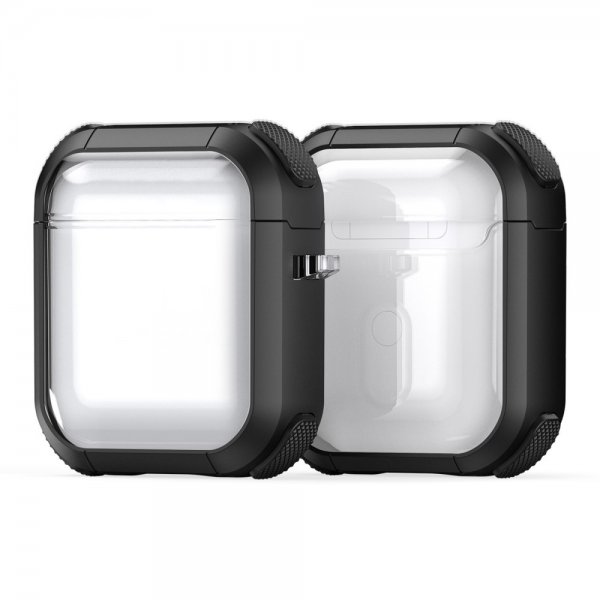 Dux Ducis AirPods 1/2 Skal PECD Series Svart