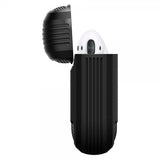 Spigen AirPods 1/2 Skal Rugged Armor Svart