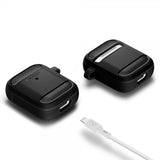 Spigen AirPods 1/2 Skal Rugged Armor Svart