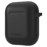 Spigen AirPods 1/2 Skal Silicone Case Svart