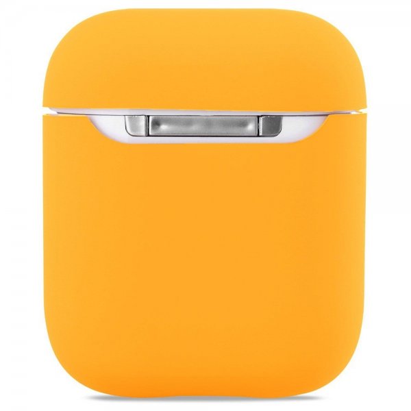 holdit AirPods 1/2 Skal Silikon Orange Juice