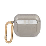Guess AirPods 3 Skal Glitter Case Svart