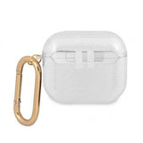 Guess AirPods 3 Skal Glitter Case Transparent
