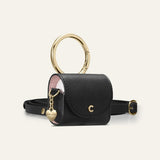 Cyrill AirPods 3 Skal Mini Bag Classic Leather Black