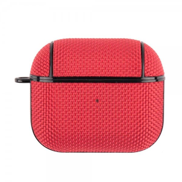 AirPods 3 Skal Nylon Weave Röd