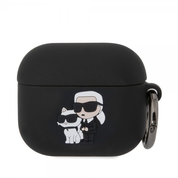 Karl Lagerfeld AirPods 3 Skal 3D Logo Svart