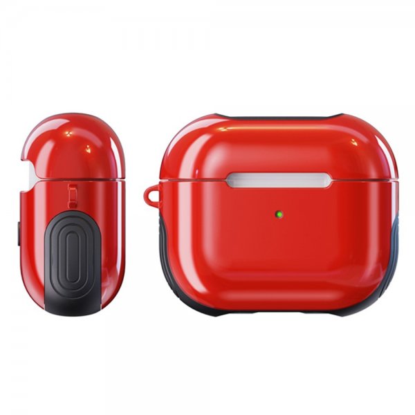 AirPods 3 Skal Gummerad Röd