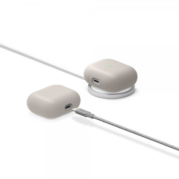 Elago AirPods 3 Skal Liquid Hybrid Stone