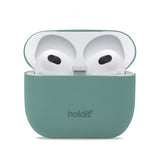 holdit AirPods 3 Skal Silikon Nygård Moss Green