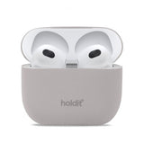 holdit AirPods 3 Skal Silikon Nygård Taupe