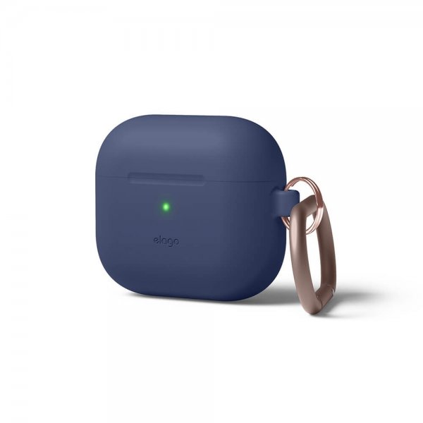 Elago AirPods 3 Skal Silicone Hang Case Indigo