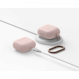 Elago AirPods 3 Skal Silicone Hang Case Sand Pink