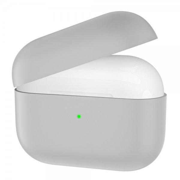 AirPods 3 Skal Silikon Ljusgrå