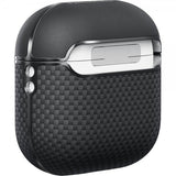 Pitaka AirPods 4 Skal Aramid Fiber Black/Grey
