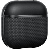 Pitaka AirPods 4 Skal Aramid Fiber Black/Grey