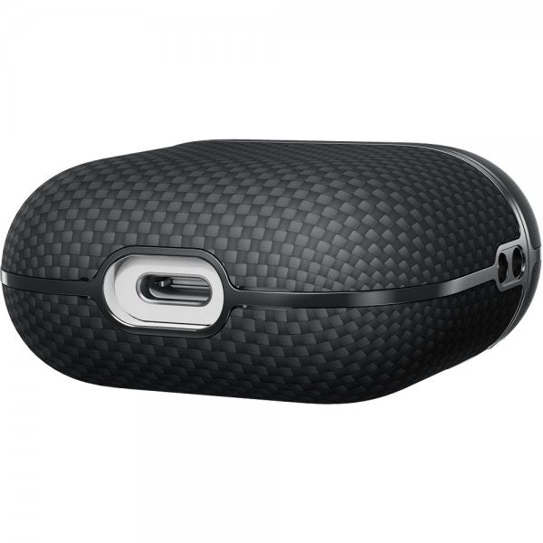 Pitaka AirPods 4 Skal Aramid Fiber Black/Grey