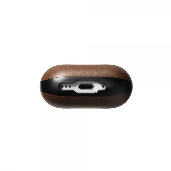 Nomad AirPods 4 Skal Modern Leather Case Brun