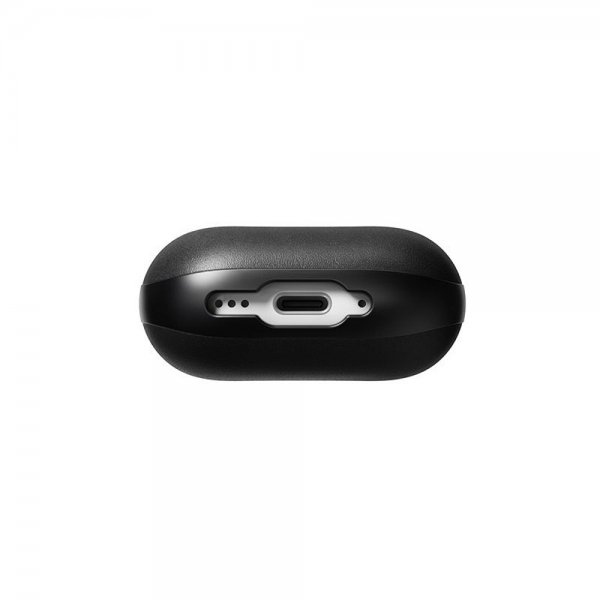 Nomad AirPods 4 Skal Modern Leather Case Svart