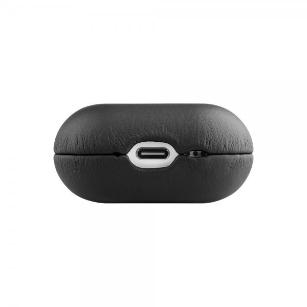 Fixed AirPods 4 Skal PodsLeather Svart