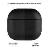Fixed AirPods 4 Skal PodsLeather Svart