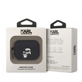 Karl Lagerfeld AirPods Pro 2 Skal 3D Logo Svart