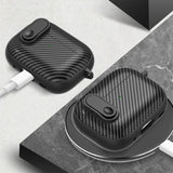 AirPods Pro 2 Skal Kolfibermönster Gul