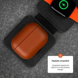 Fixed AirPods Pro 2 Skal PodsLeather MagSafe Brun