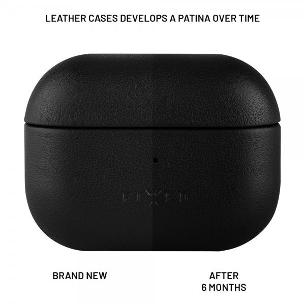 Fixed AirPods Pro 2 Skal PodsLeather MagSafe Svart