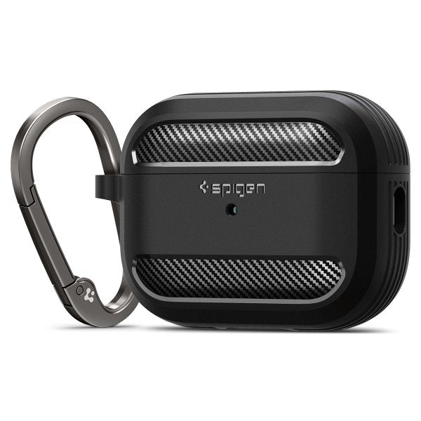 Spigen AirPods Pro 2 Skal Rugged Armor Matte Black