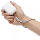 Spigen AirPods Pro 2 Skal Silicone Fit + Strap Vit