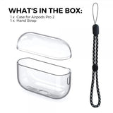 Ahastyle AirPods Pro 2 Skal Transparent