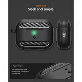 Spigen AirPods Pro 3 Skal Rugged Armor Matte Black