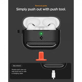 Spigen AirPods Pro 3 Skal Rugged Armor Matte Black