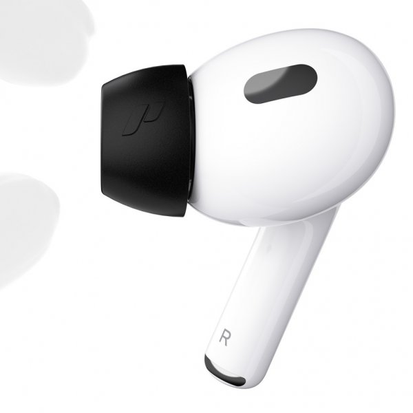 KeyBudz AirPods Pro/AirPods Pro 2 HyperFoam Memory Foam Tips Carbon Black