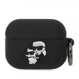 Karl Lagerfeld AirPods Pro Skal 3D Logo Svart