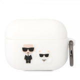 Karl Lagerfeld AirPods Pro Skal 3D Logo Vit