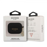 Guess AirPods Pro Skal Classic Logo 4G Charm Svart