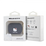 Hello Kitty AirPods Pro Skal Liquid Silicone Svart