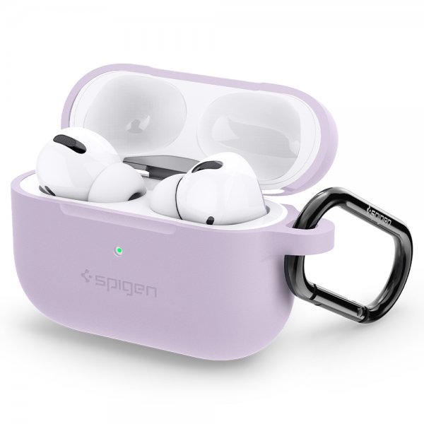 Spigen AirPods Pro Skal Silicone Fit Lavender