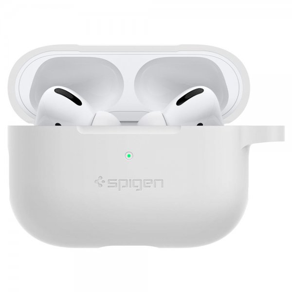 Spigen AirPods Pro Skal Silicone Fit Vit