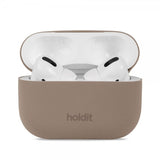 holdit AirPods Pro/AirPods Pro 2 Skal Silikon Mocha Brown