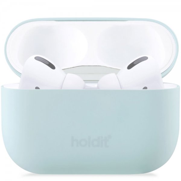 holdit AirPods Pro/AirPods Pro 2 Skal Silikon Mint