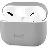 holdit AirPods Pro/AirPods Pro 2 Skal Silikon Taupe