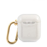 Guess AirPods (1/2) Skal Glitter Case Transparent