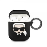 Karl Lagerfeld AirPods (1/2) Skal Iconic Cover Svart