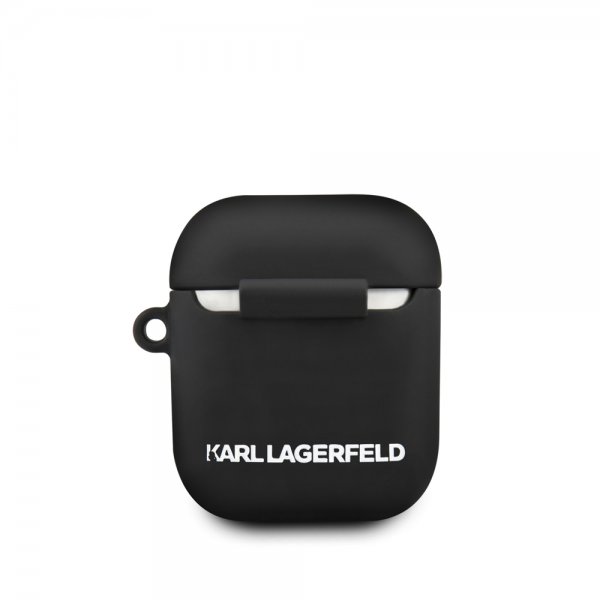 Karl Lagerfeld AirPods (1/2) Skal Iconic Cover Svart