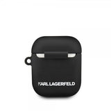 Karl Lagerfeld AirPods (1/2) Skal Iconic Cover Svart