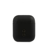 BMW AirPods (1/2) Skal Leather Case Svart