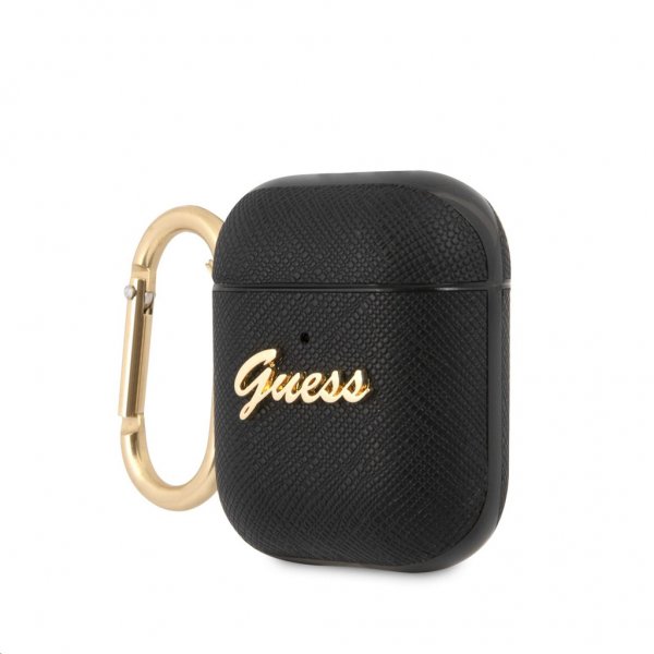 Guess AirPods (1/2) Skal Saffiano Svart